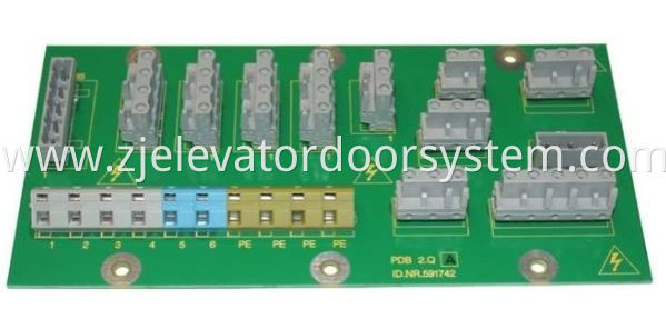 Schindler Elevator PDB 2.Q Board 591742